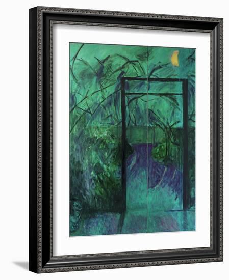 Moonlit Garden, 2014-Julie Held-Framed Giclee Print