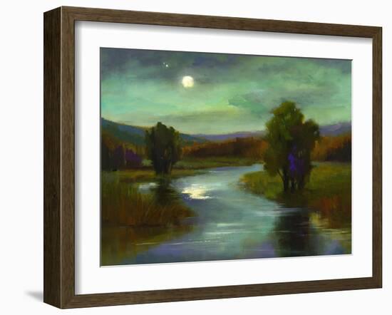 Moonlit Glow II-Sheila Finch-Framed Art Print