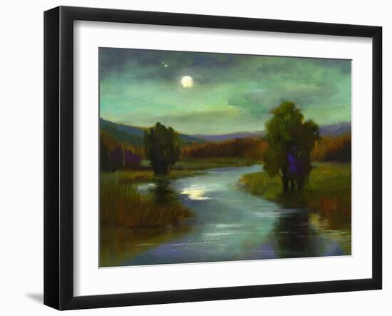 Moonlit Glow II-Sheila Finch-Framed Art Print