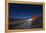 Moonlit Highway in Death Valley.-Jon Hicks-Framed Premier Image Canvas