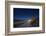 Moonlit Highway in Death Valley.-Jon Hicks-Framed Photographic Print