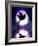 Moonlit Hummingbird-Julie Fain-Framed Art Print