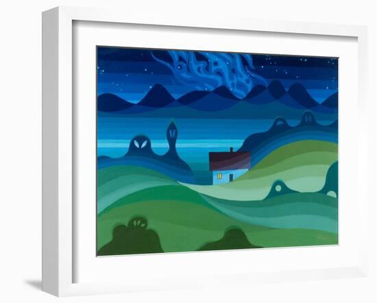 Moonlit Landscape, 1997-Emil Parrag-Framed Giclee Print