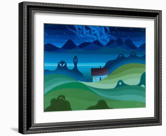 Moonlit Landscape, 1997-Emil Parrag-Framed Giclee Print