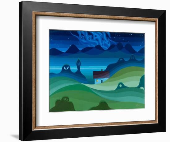 Moonlit Landscape, 1997-Emil Parrag-Framed Giclee Print