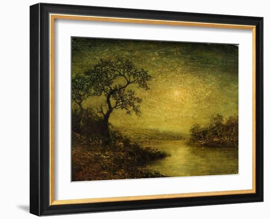 Moonlit Landscape-Franz Arthur Bischoff-Framed Giclee Print