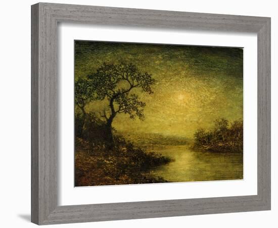 Moonlit Landscape-Franz Arthur Bischoff-Framed Giclee Print