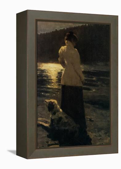 Moonlit Night, 1896-Ilya Yefimovich Repin-Framed Premier Image Canvas