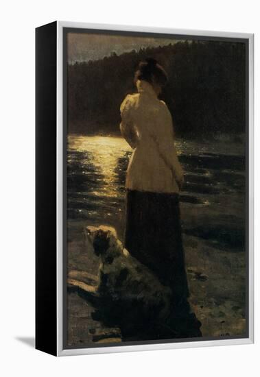 Moonlit Night, 1896-Ilya Yefimovich Repin-Framed Premier Image Canvas