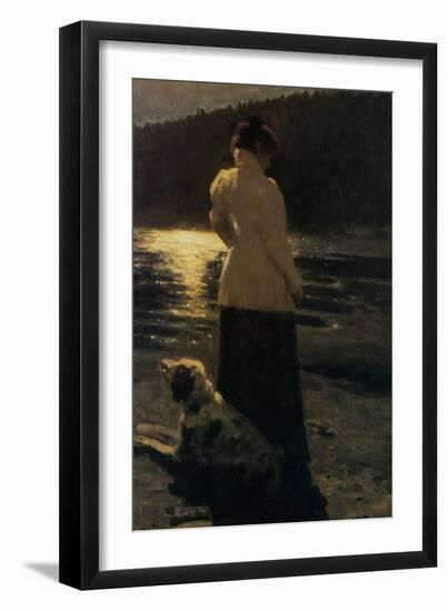 Moonlit Night, 1896-Ilya Yefimovich Repin-Framed Giclee Print