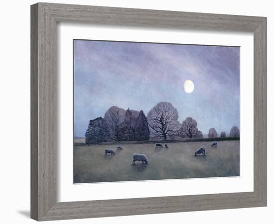 Moonlit Night, 2004-Ann Brain-Framed Giclee Print