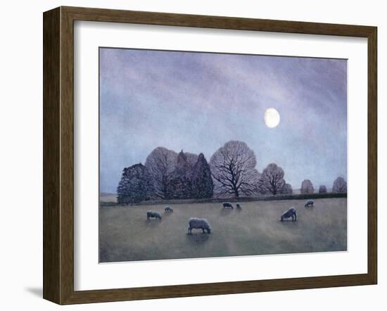 Moonlit Night, 2004-Ann Brain-Framed Giclee Print