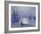 Moonlit Night, Boulogne-Sur-Mer-Theo van Rysselberghe-Framed Giclee Print