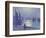 Moonlit Night, Boulogne-Sur-Mer-Theo van Rysselberghe-Framed Giclee Print