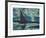 Moonlit Night by the Sea-Max Beckmann-Framed Premium Giclee Print