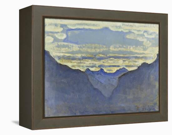 Moonlit Night-Ferdinand Hodler-Framed Premier Image Canvas