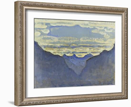 Moonlit Night-Ferdinand Hodler-Framed Giclee Print