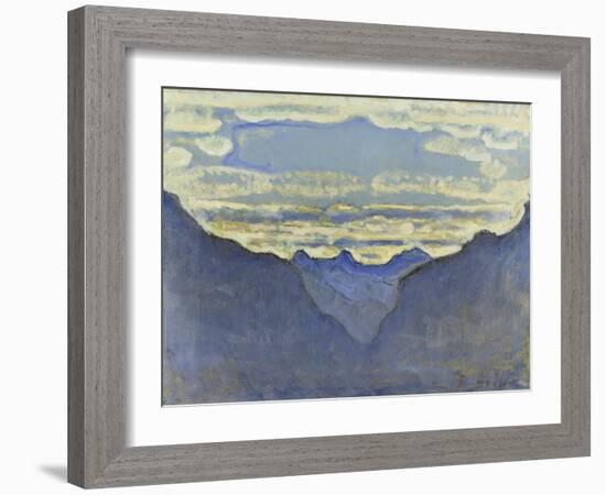 Moonlit Night-Ferdinand Hodler-Framed Giclee Print