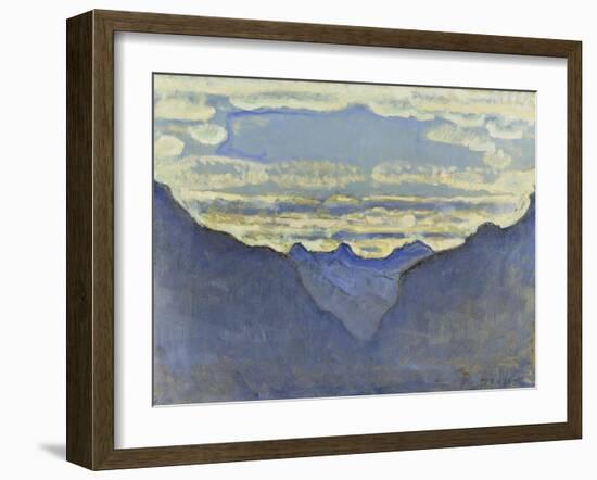 Moonlit Night-Ferdinand Hodler-Framed Giclee Print