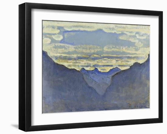 Moonlit Night-Ferdinand Hodler-Framed Giclee Print