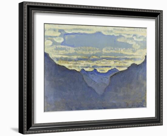 Moonlit Night-Ferdinand Hodler-Framed Giclee Print