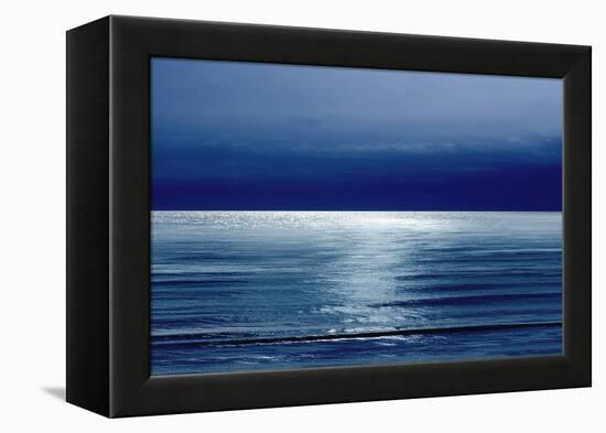 Moonlit Ocean Blue I-Maggie Olsen-Framed Stretched Canvas