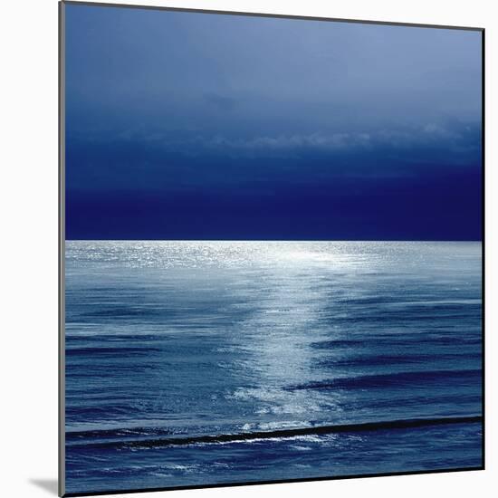 Moonlit Ocean Blue II-Maggie Olsen-Mounted Art Print