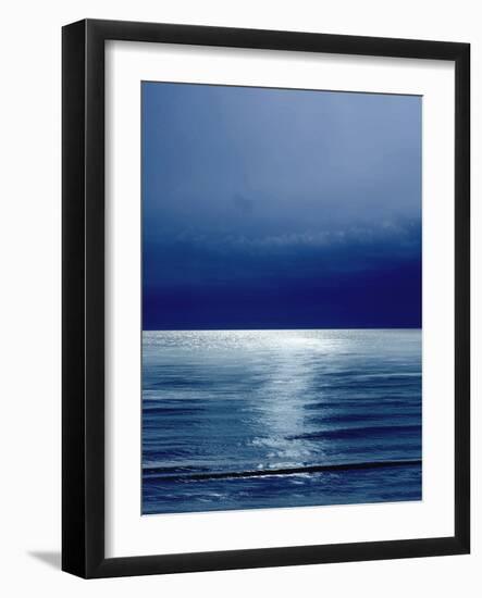 Moonlit Ocean Blue III-Maggie Olsen-Framed Art Print