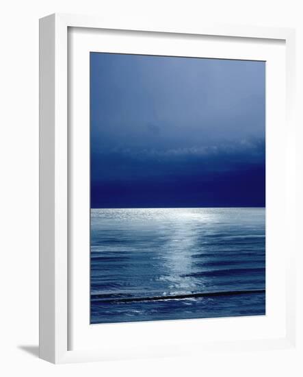 Moonlit Ocean Blue III-Maggie Olsen-Framed Art Print