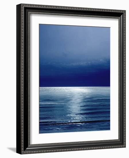 Moonlit Ocean Blue III-Maggie Olsen-Framed Art Print