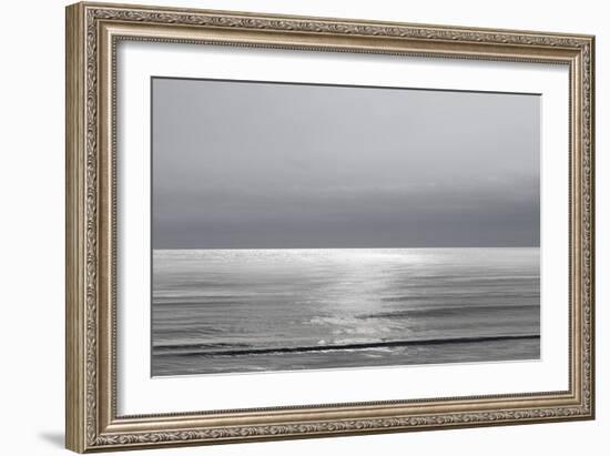 Moonlit Ocean Gray I-Maggie Olsen-Framed Art Print