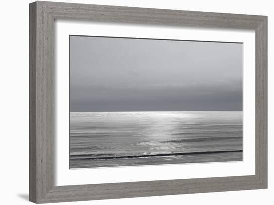 Moonlit Ocean Gray I-Maggie Olsen-Framed Art Print