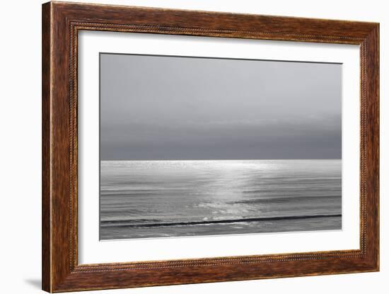 Moonlit Ocean Gray I-Maggie Olsen-Framed Art Print