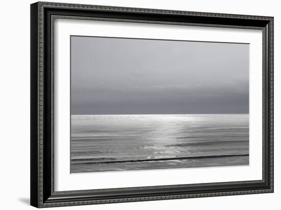 Moonlit Ocean Gray I-Maggie Olsen-Framed Art Print