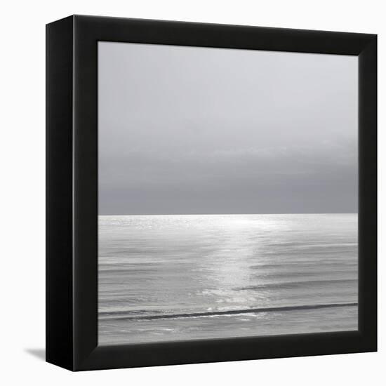 Moonlit Ocean Gray II-Maggie Olsen-Framed Stretched Canvas