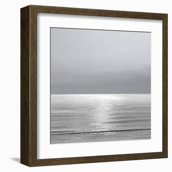 Moonlit Ocean Gray II-Maggie Olsen-Framed Art Print