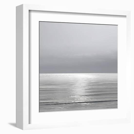 Moonlit Ocean Gray II-Maggie Olsen-Framed Art Print