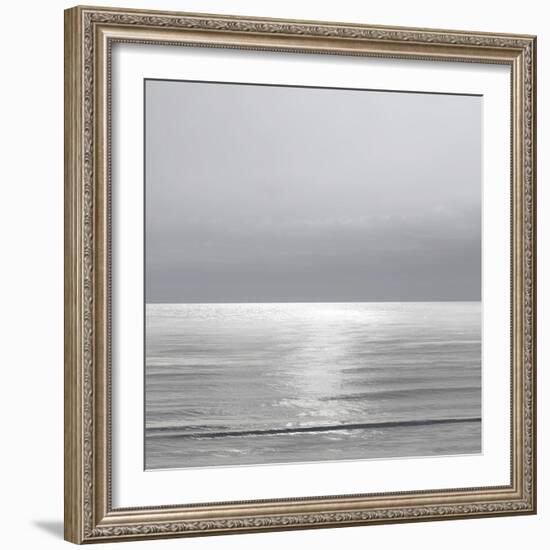 Moonlit Ocean Gray II-Maggie Olsen-Framed Art Print