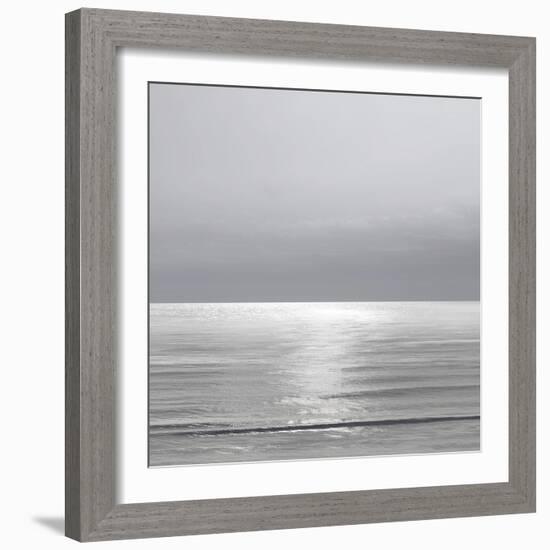 Moonlit Ocean Gray II-Maggie Olsen-Framed Art Print