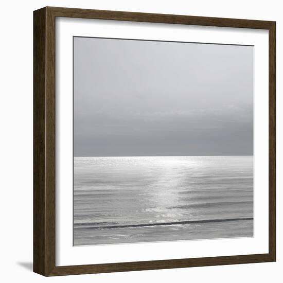 Moonlit Ocean Gray II-Maggie Olsen-Framed Art Print