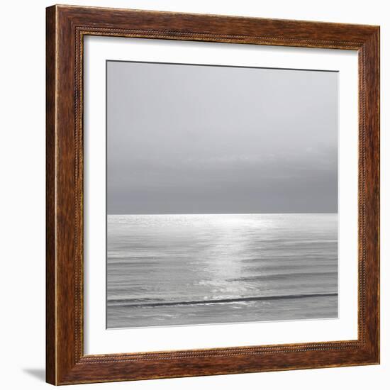 Moonlit Ocean Gray II-Maggie Olsen-Framed Art Print