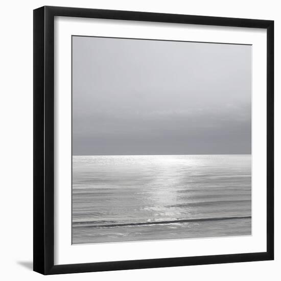 Moonlit Ocean Gray II-Maggie Olsen-Framed Art Print