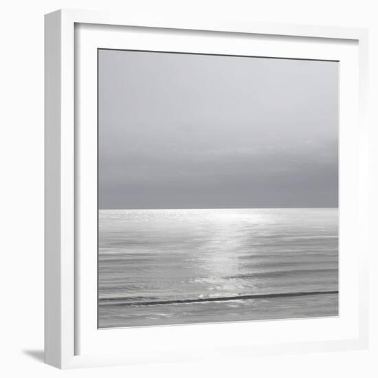 Moonlit Ocean Gray II-Maggie Olsen-Framed Art Print