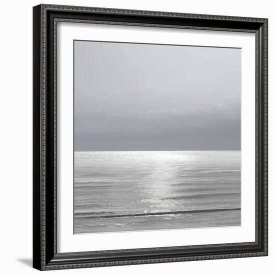 Moonlit Ocean Gray II-Maggie Olsen-Framed Art Print