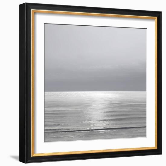 Moonlit Ocean Gray II-Maggie Olsen-Framed Art Print