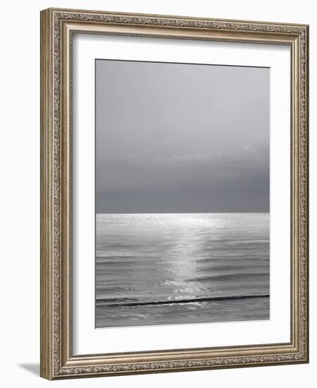 Moonlit Ocean Gray III-Maggie Olsen-Framed Art Print