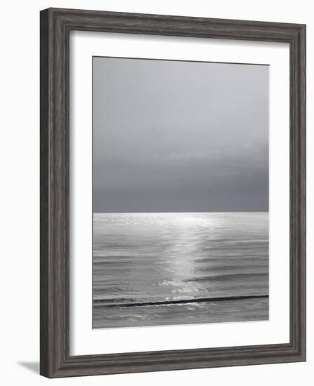 Moonlit Ocean Gray III-Maggie Olsen-Framed Art Print