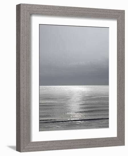 Moonlit Ocean Gray III-Maggie Olsen-Framed Art Print