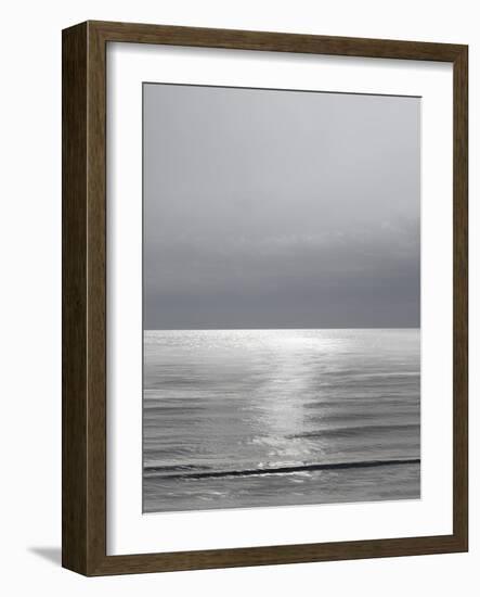 Moonlit Ocean Gray III-Maggie Olsen-Framed Art Print