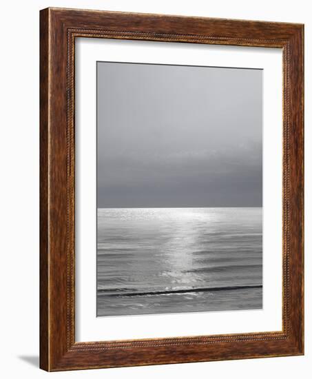 Moonlit Ocean Gray III-Maggie Olsen-Framed Art Print